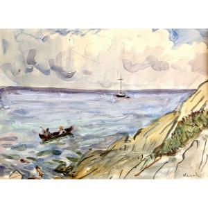 Pierre Deval (1897 - 1993) - La périssoire