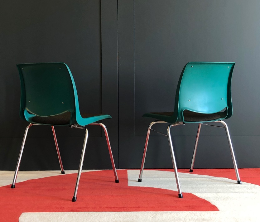 Set Of 10 Scandinavian Chairs By Bendt Winge-photo-2