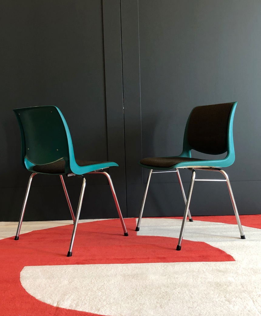 Set Of 10 Scandinavian Chairs By Bendt Winge-photo-3