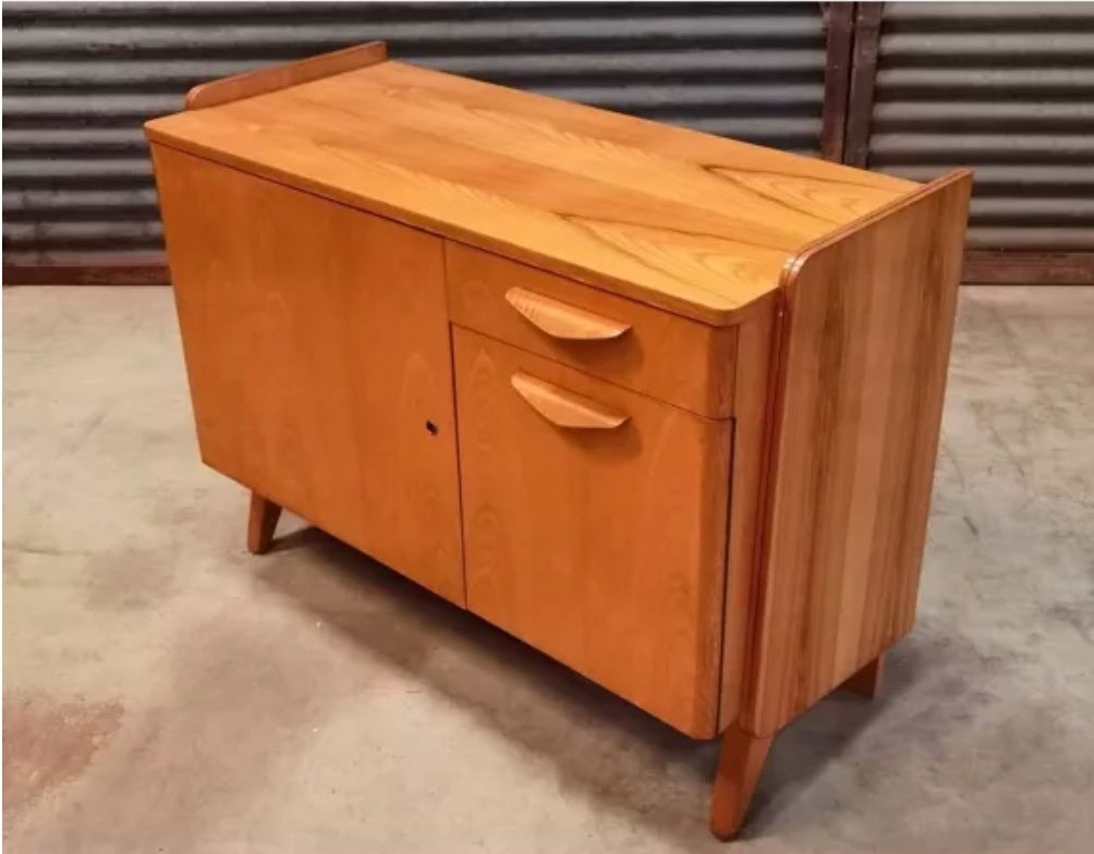 Vintage Sideboard By Frantisek Jirak. Edition Tatra Nabytok. Czech Republic 1960.-photo-2