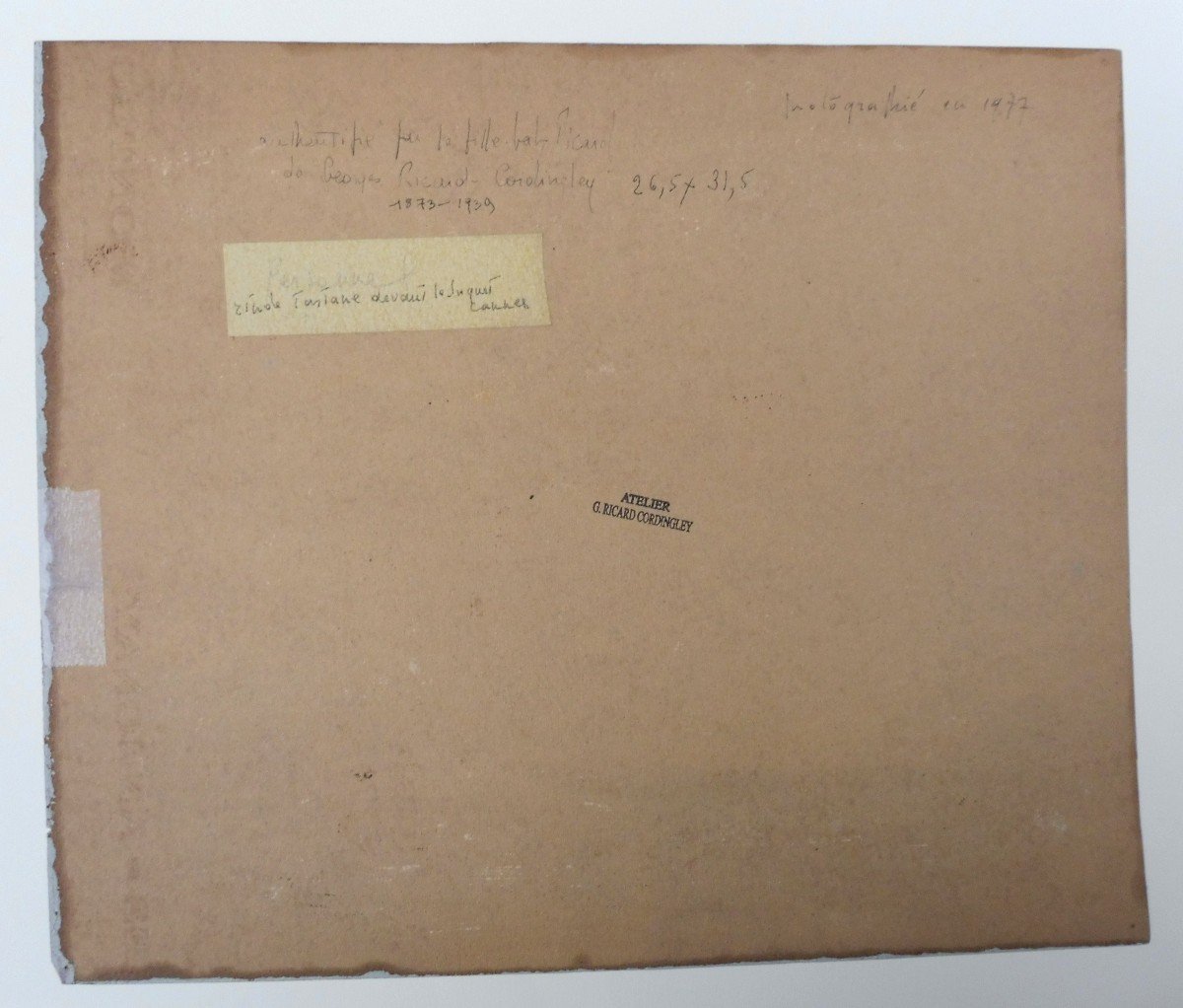 Georges Ricard-cordingley 1873-1939  Tartane Devant Cannes Huile Sur Papier-photo-4