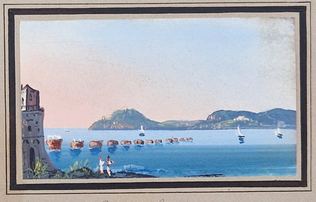 Neapolitan Gouache Around 1830-photo-3