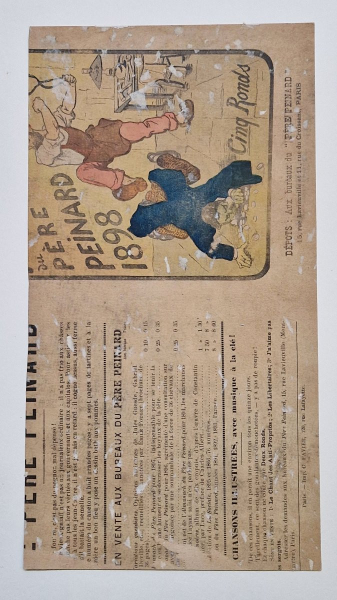 Maximilien Luce 1858-1941 Homme se roulant une cigarette Dessin au crayon noir-photo-4