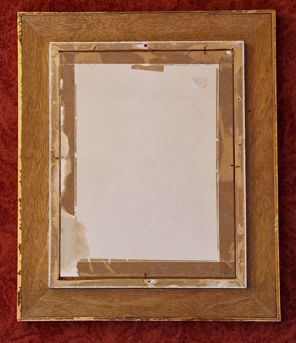 Raymond Thibésart 1874-1968 Villeneuve-Loubet Pastel-photo-3