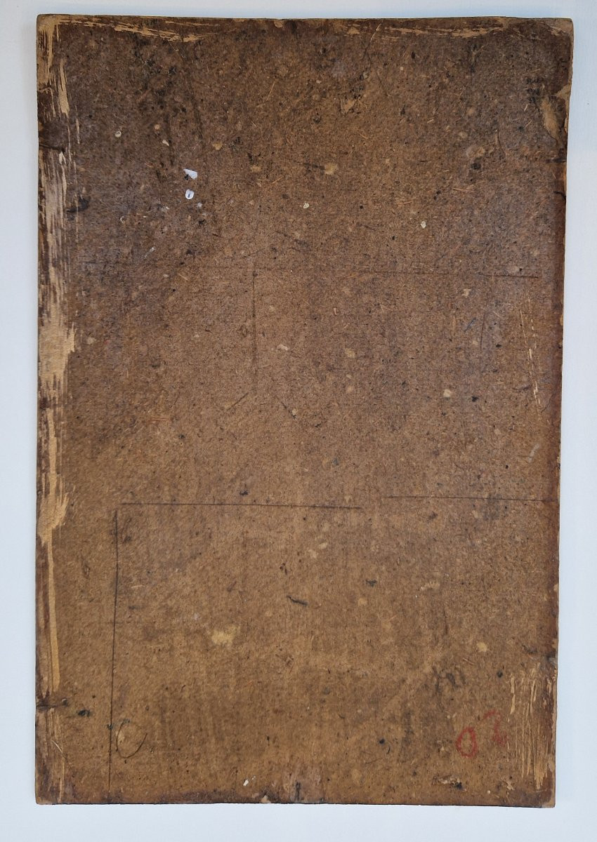 Paul De Frick 1864-1936 Fisherman At The Pont Neuf In Paris Oil On Cardboard-photo-1