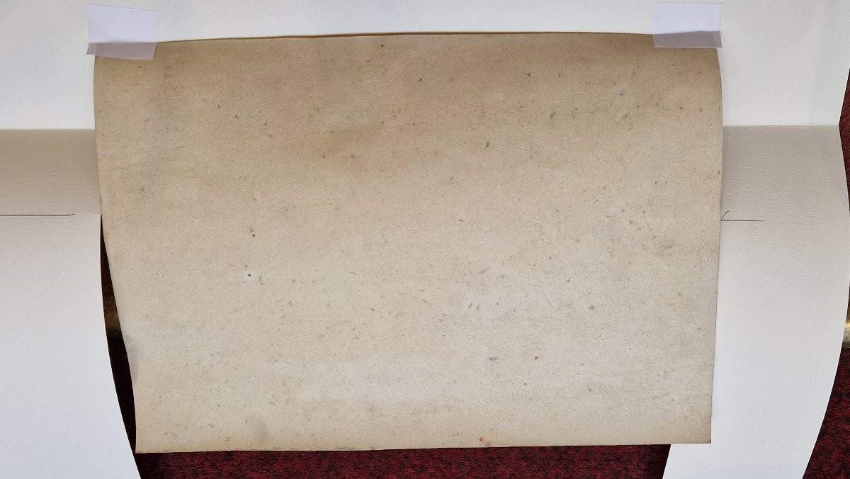 François Auguste Ravier 1814-1895 Paysage Aquarelle -photo-2