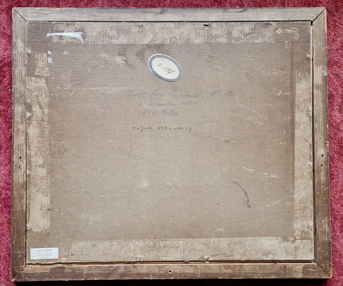 Max Jacob 1876-1944 The Rugby Match Pen And Gouache-photo-2