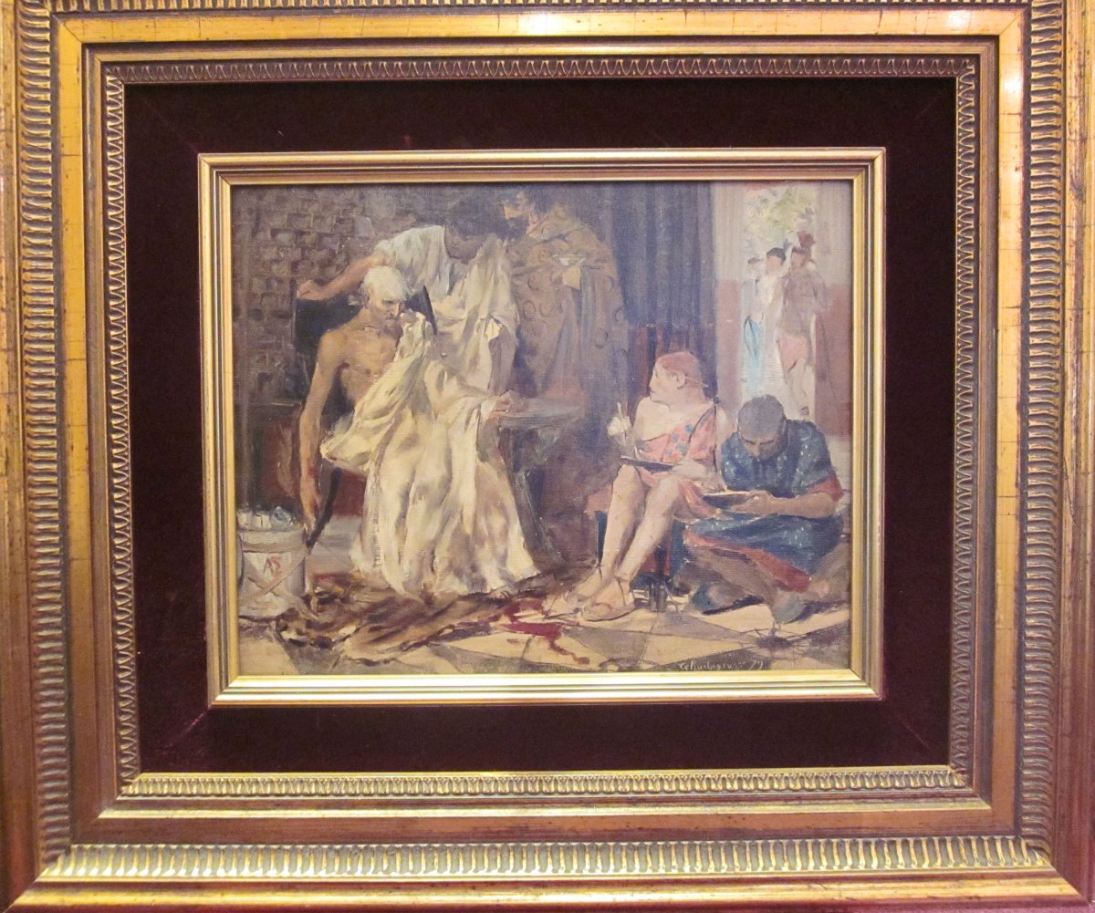 Georges Antoine Rochegrosse 1859-1938 The Death Of Seneca-photo-4