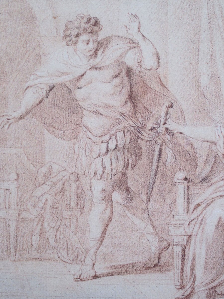 Nicolas René Jollain 1732-1804 Renaud And Armide-photo-2