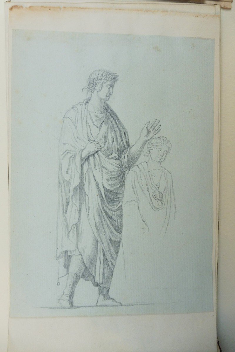 Jean-jacques Le Barbier l'Ainé  1738-1826 Album De Dessins-photo-2
