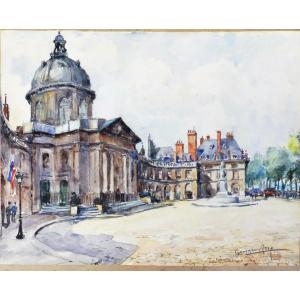 Georges Rose 1895-1951 Paris The Watercolor Institute