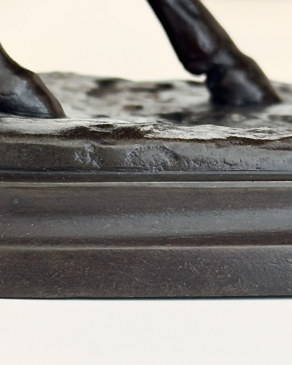 Brebis tondue - Bronze de Rosa Bonheur (1822 - 1899)-photo-2