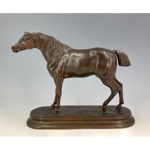 Horse - Bronze By Jules Moigniez (1835 - 1894)