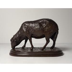 Brebis tondue - Bronze de Rosa Bonheur (1822 - 1899)