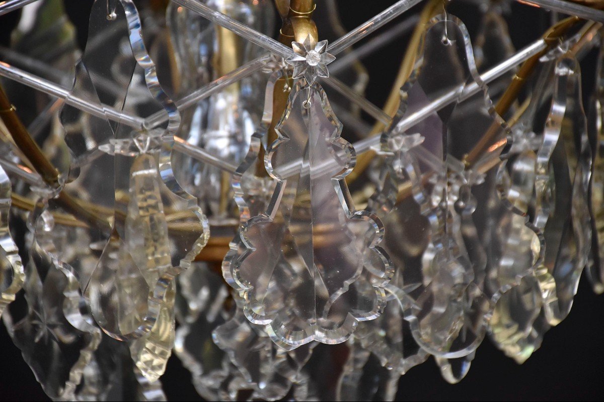 Lustre En Cristal Style Rococo-photo-3