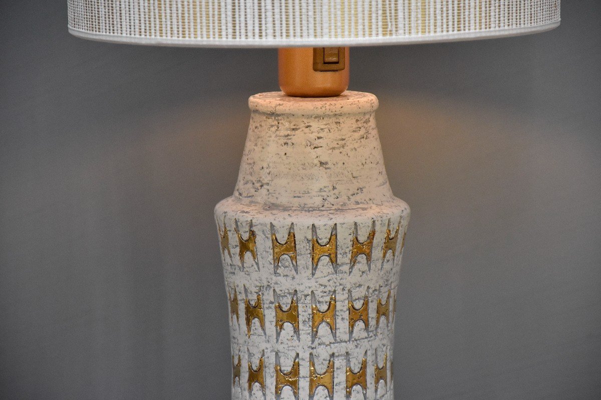 Mid-century Ceramic Table Lamp By Bitossi-photo-2