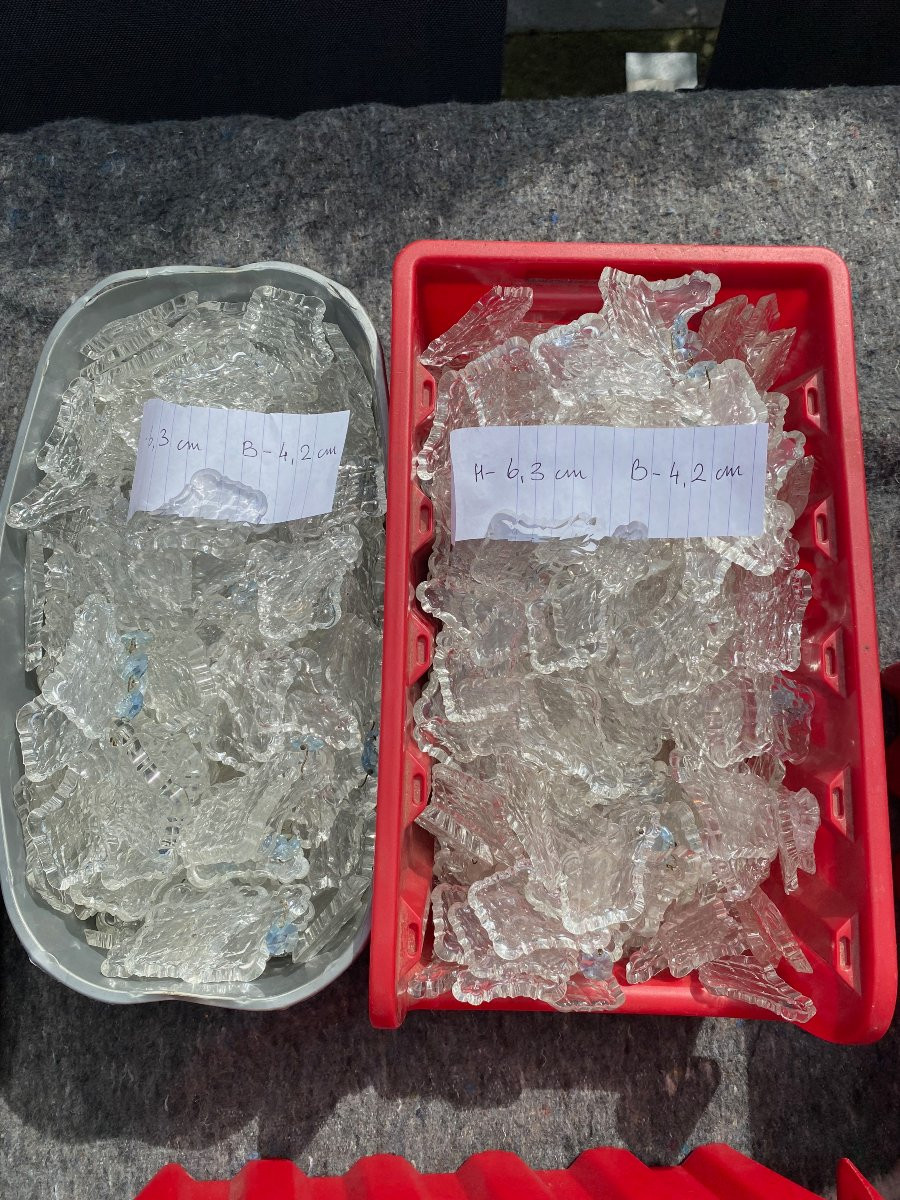 Lot de cristaux pour lustre-photo-3