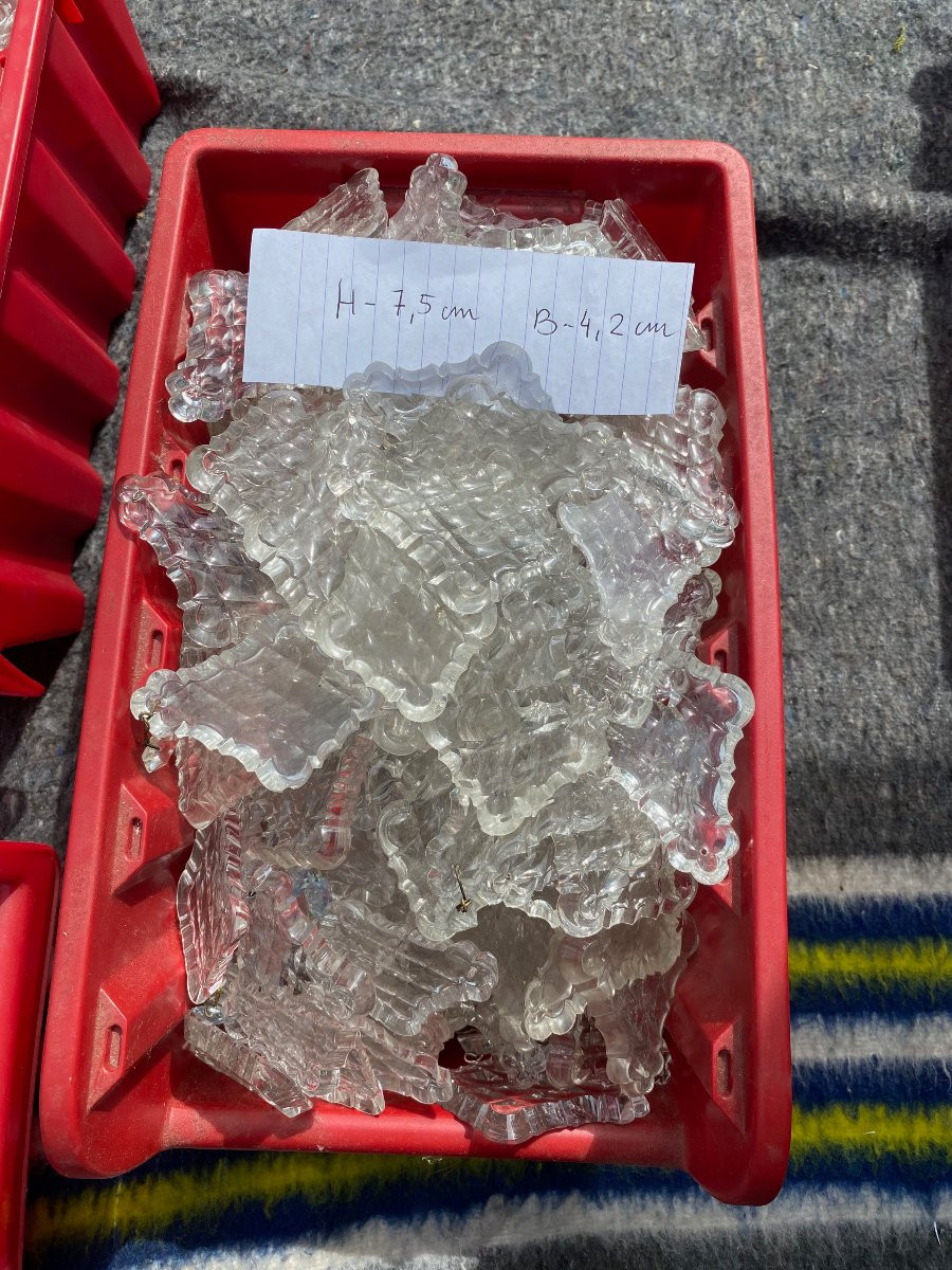 Lot de cristaux pour lustre-photo-1