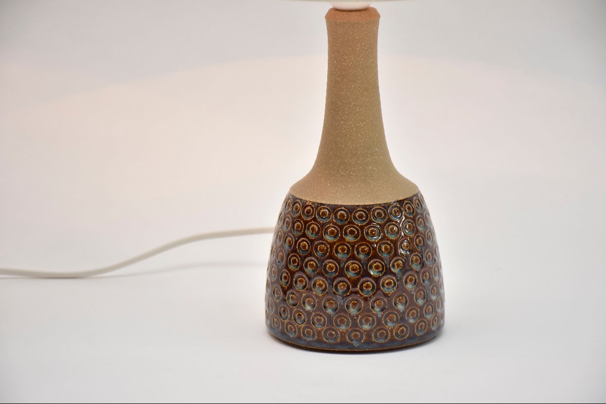Une paire de lampes de table en céramique par Einar Johansen, Soholm, années 1950/1960-photo-4