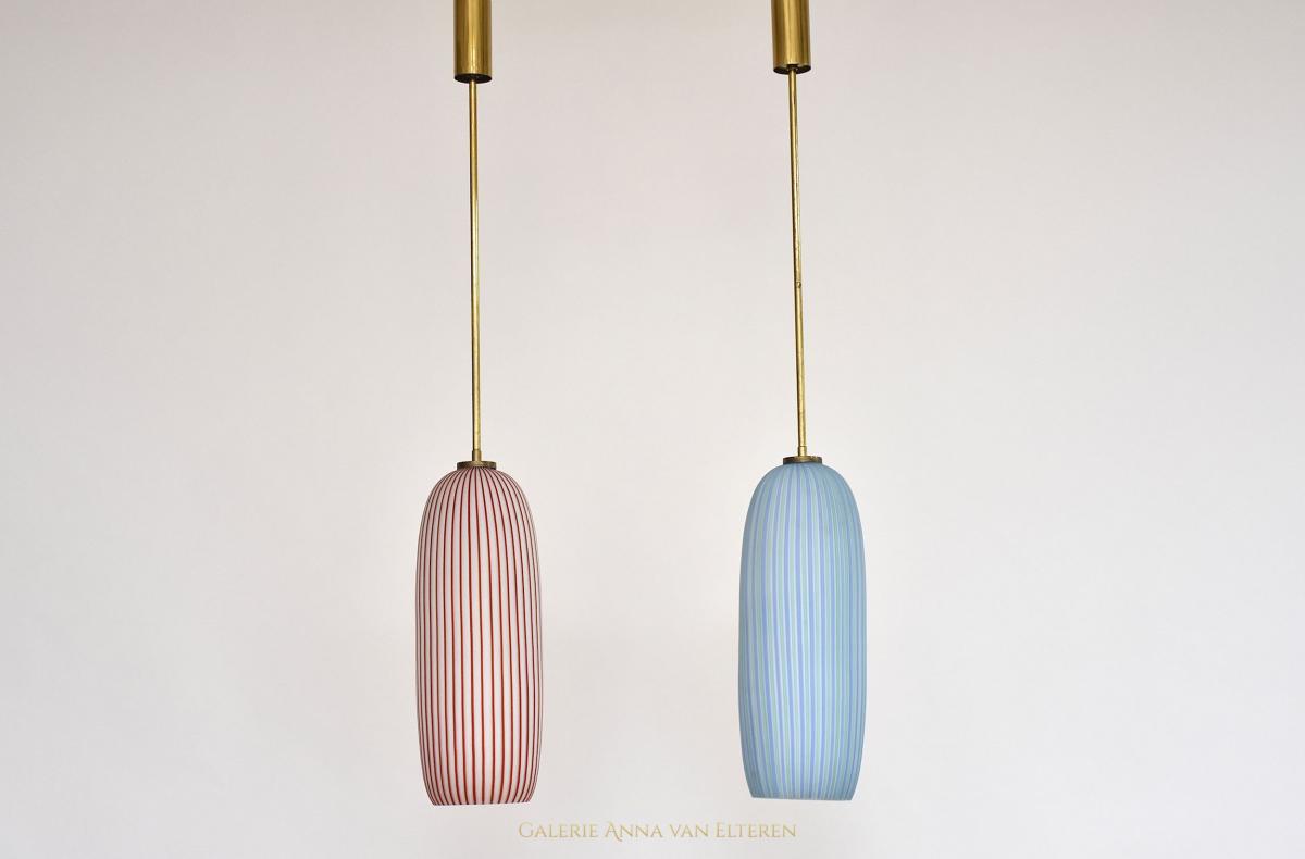 Paire De Lustres Murano par Vistosi-photo-2