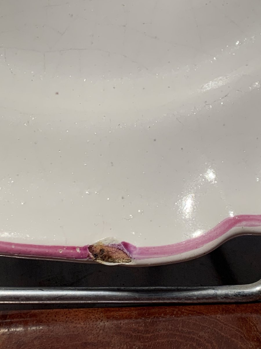 19th Century Aprey Faience Plate-photo-3