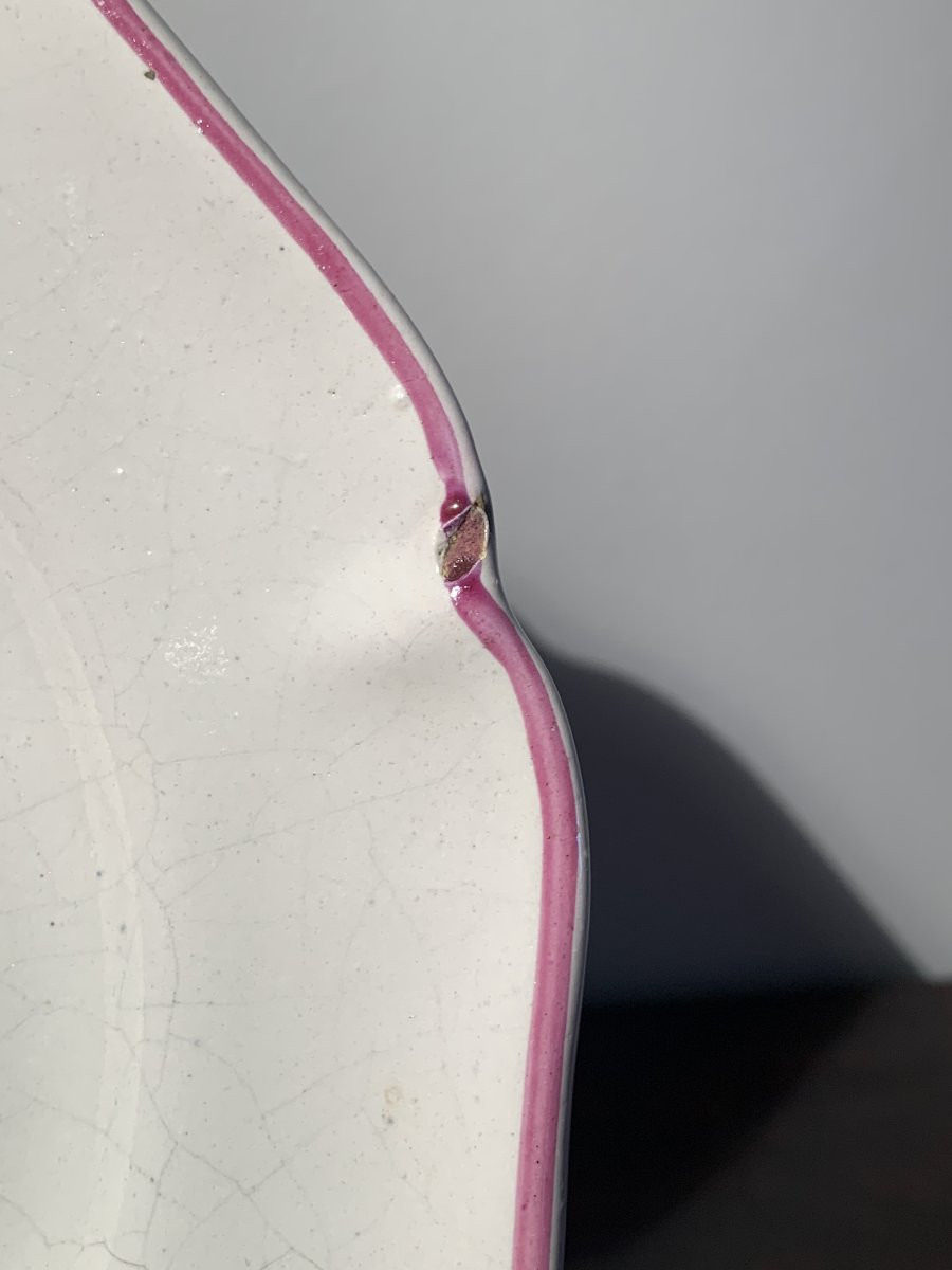 19th Century Aprey Faience Plate-photo-6