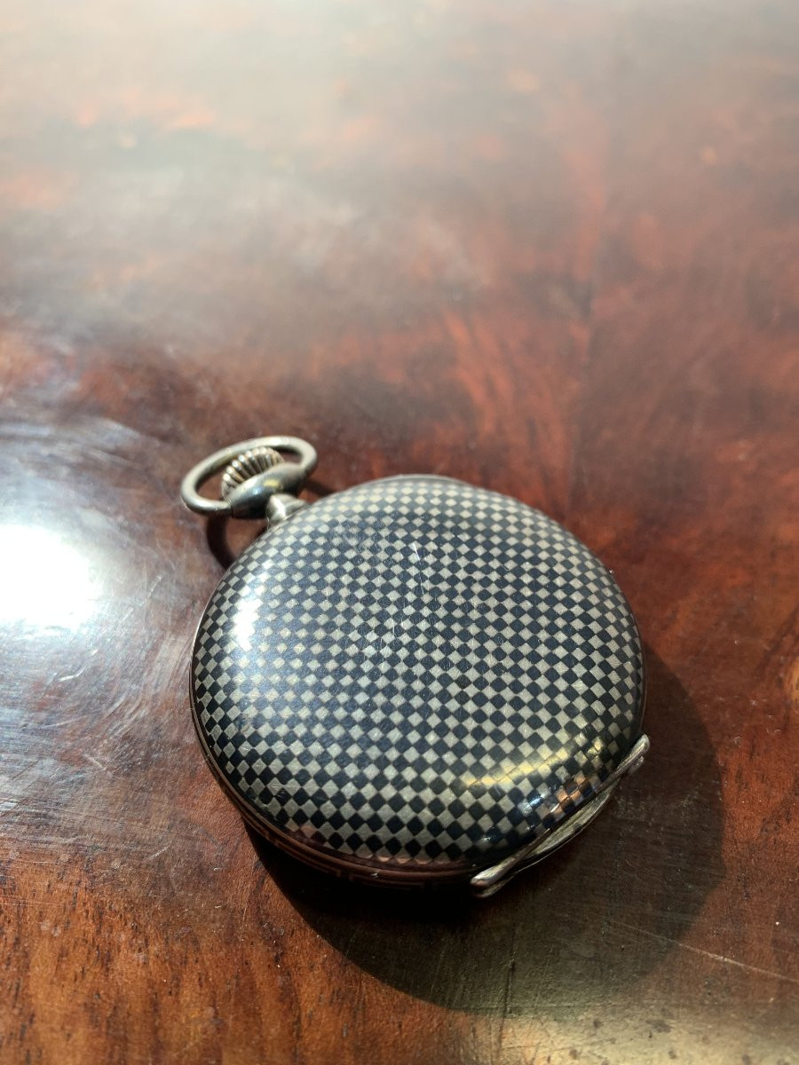 Omega Silver Pocket Watch -photo-3