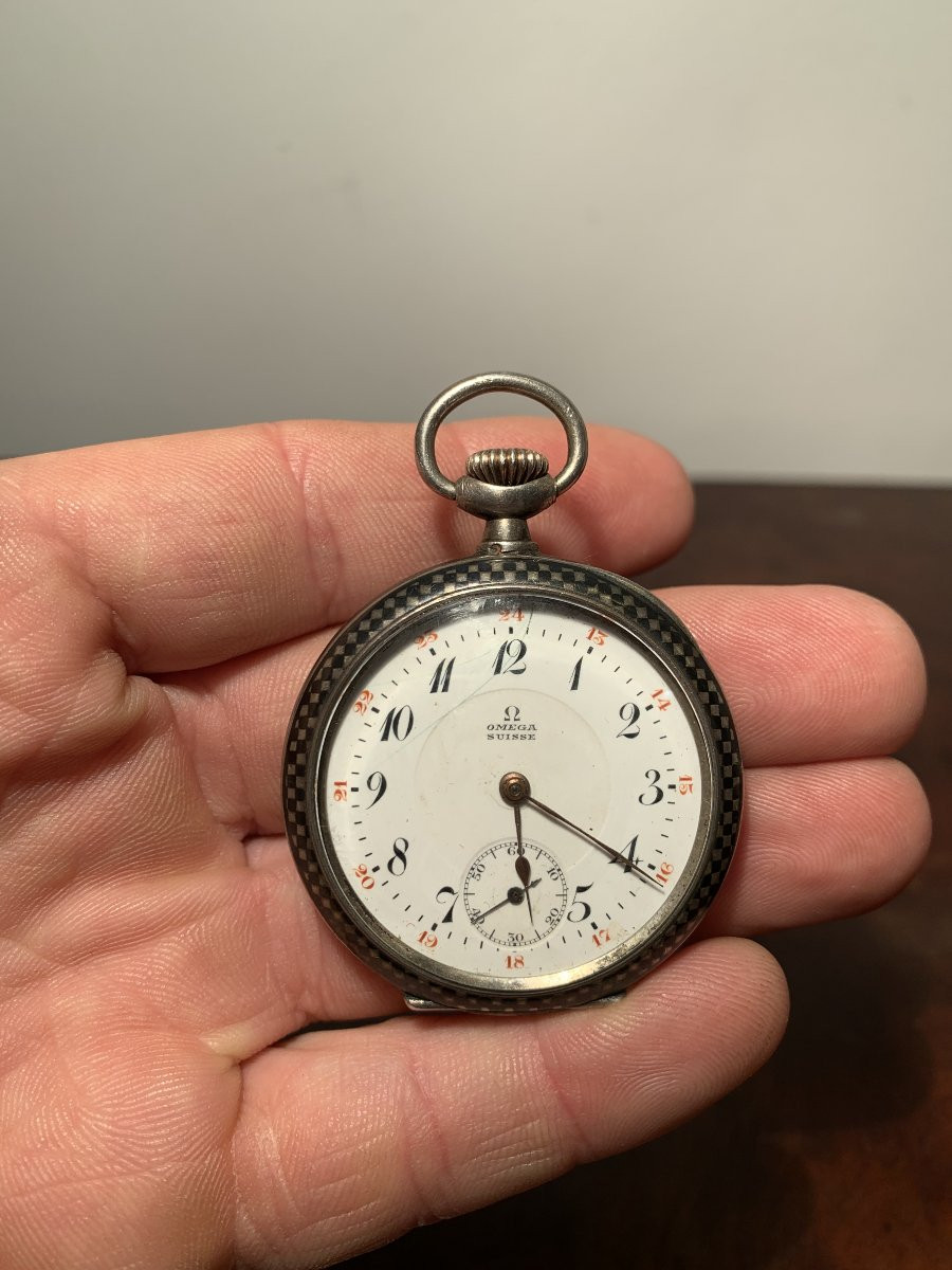 Omega Silver Pocket Watch -photo-6