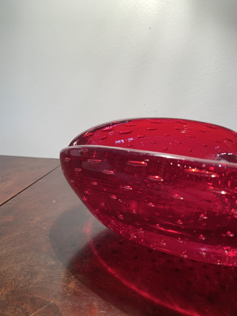 Strawberry Murano Glass Trinket Tray -photo-6
