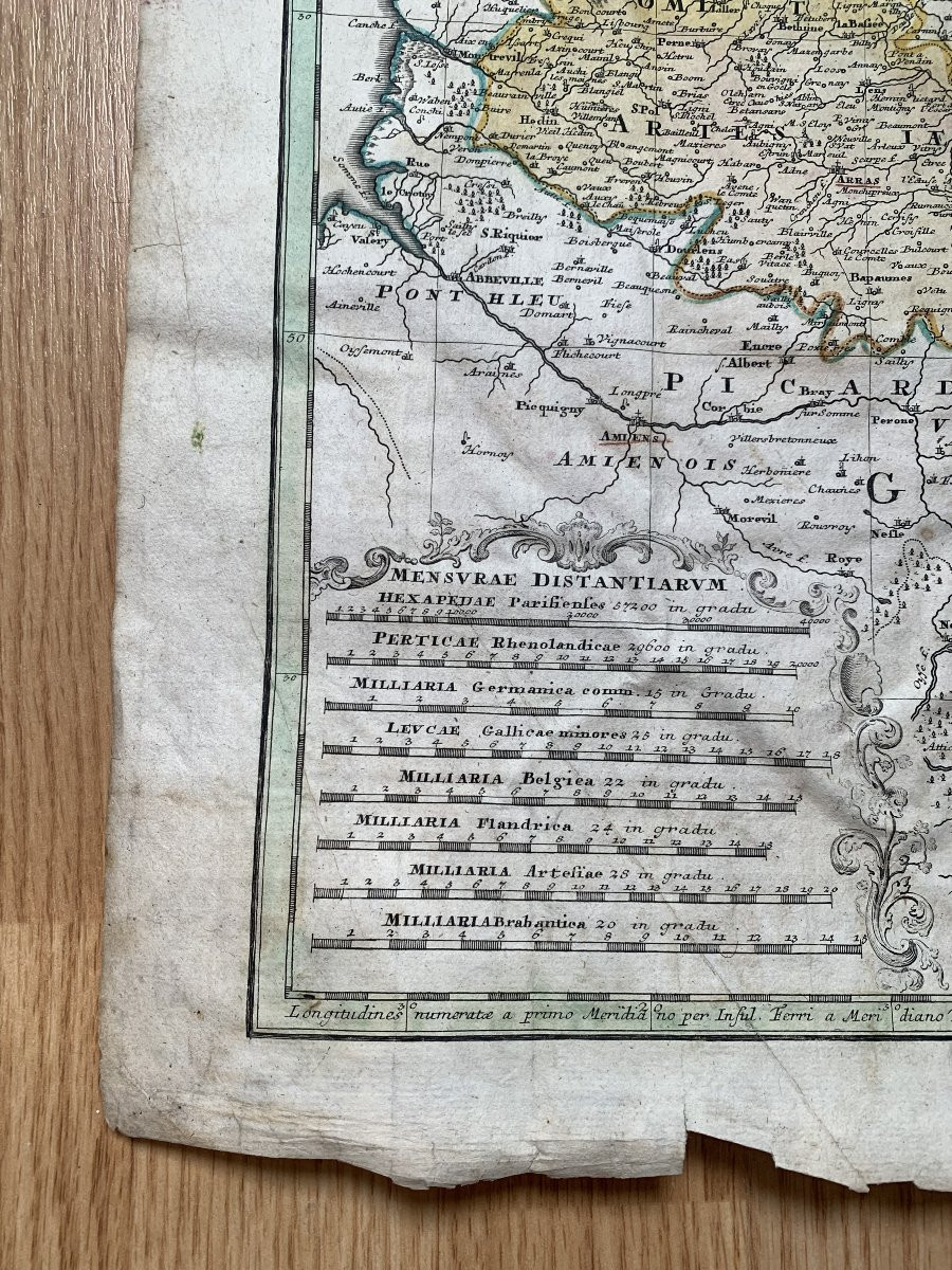 Antique Map Of Catholic Belgium And The 10 Provinces, 1747 By Tobias Maier-photo-4