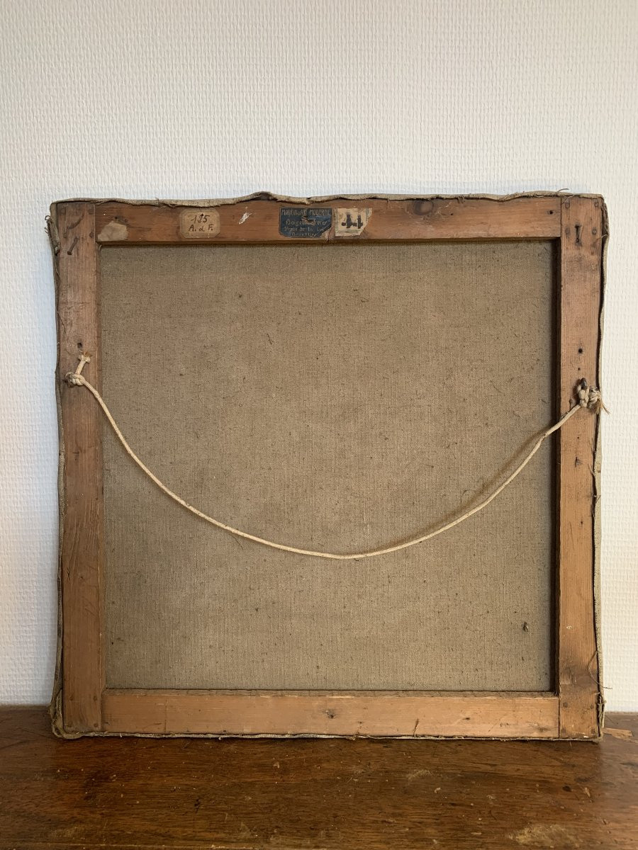 Maurice Chabas (1862-1947) Oil On Canvas-photo-5