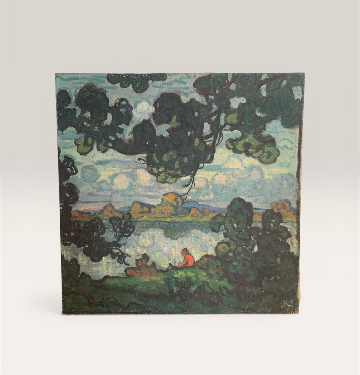 Maurice Chabas (1862-1947) Oil On Canvas