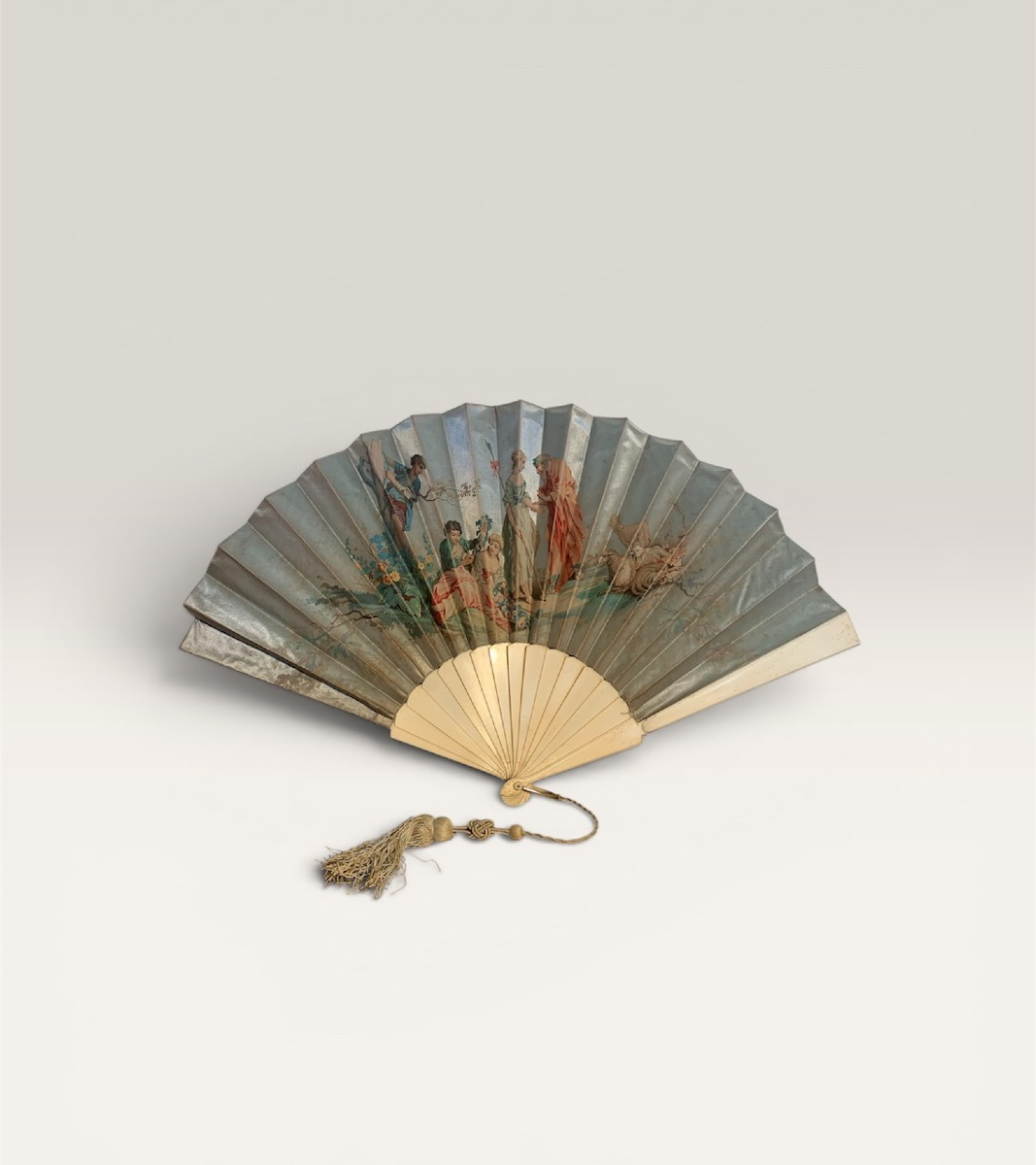 Evantail Antique Lauronce 19th Century