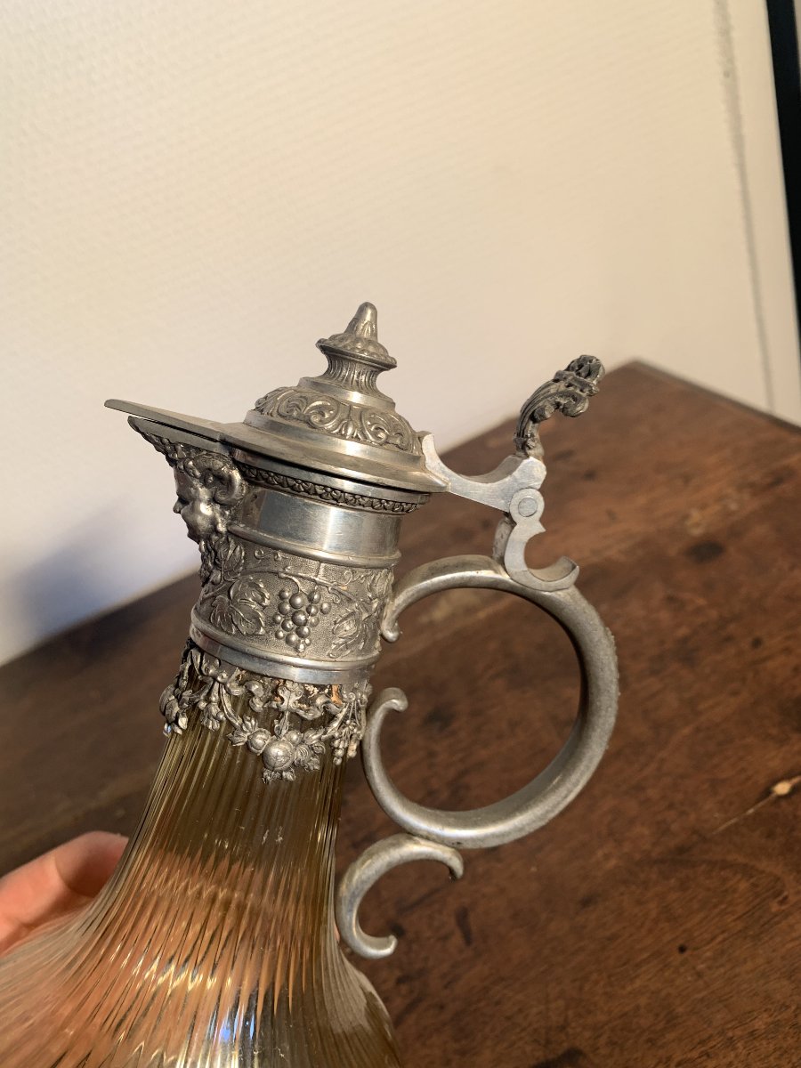 Aiguière Style Néo Renaissance vers 1900-photo-3