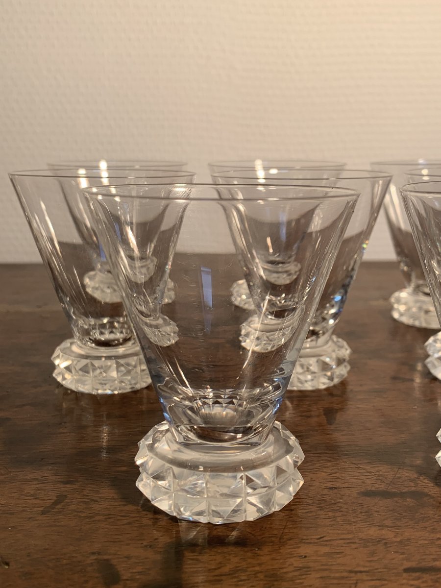 Saint Louis, Crystal Wine Glass, Diamond Model-photo-2