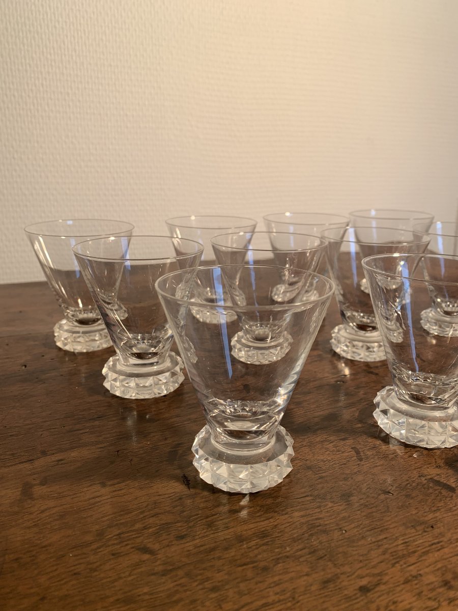 Saint Louis, Crystal Wine Glass, Diamond Model-photo-4