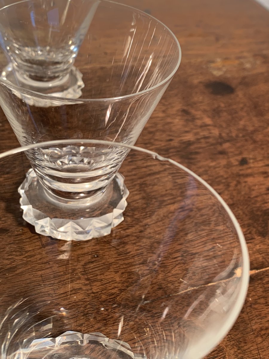 Saint Louis, Crystal Wine Glass, Diamond Model-photo-2