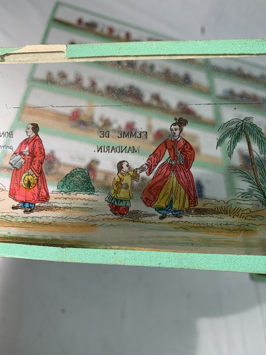 Plaque Lanterne Magique Expedition Chine Collection-photo-2