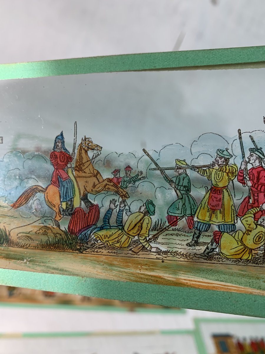 Plaque Lanterne Magique Expedition Chine Collection-photo-1