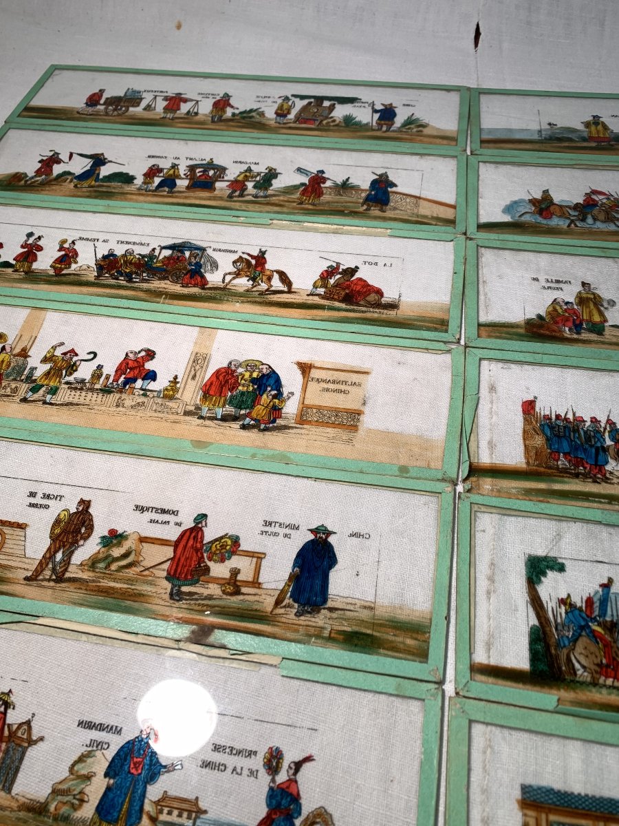 Plaque Lanterne Magique Expedition Chine Collection-photo-7