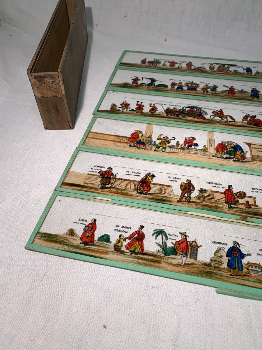 Plaque Lanterne Magique Expedition Chine Collection-photo-8