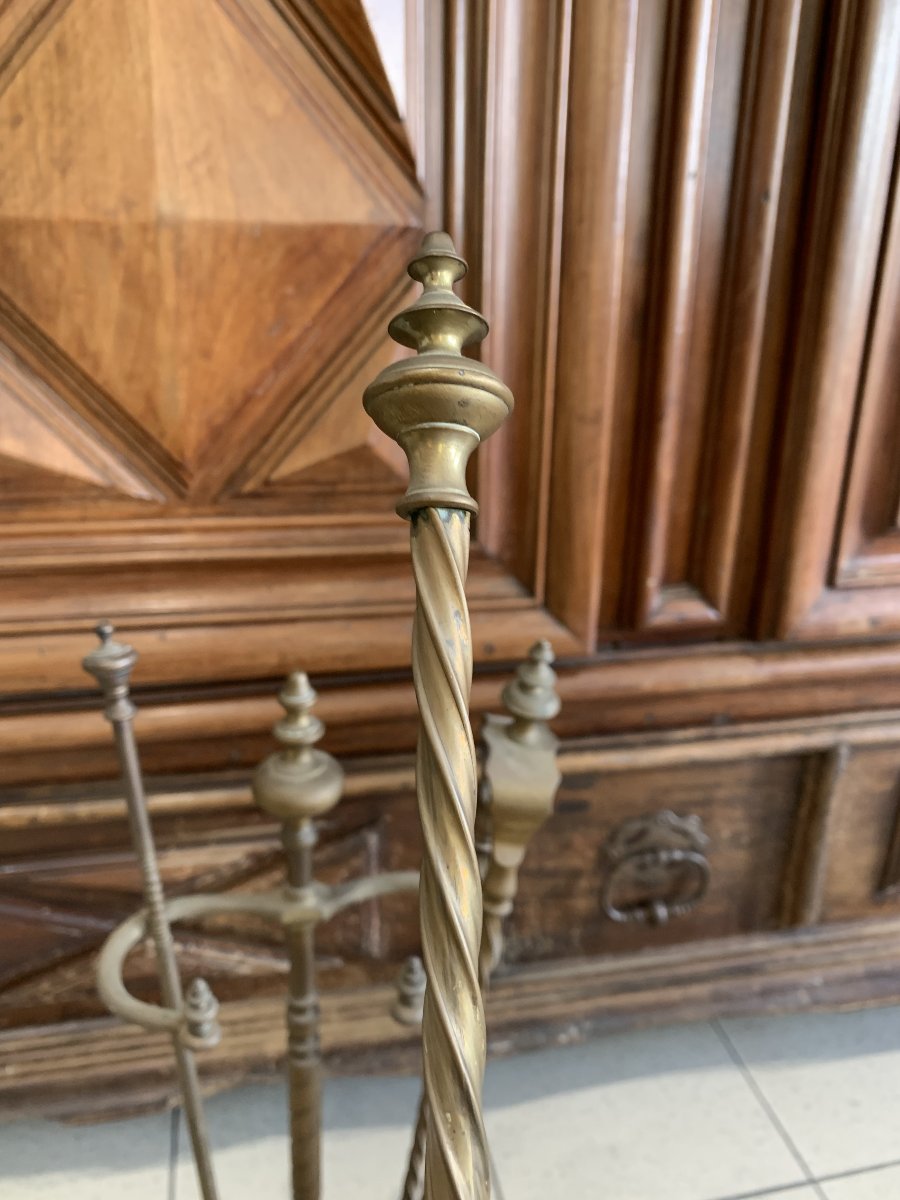 Grandry Sons Fireplace Servant, 19th Century-photo-1