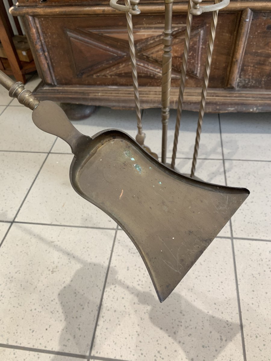 Grandry Sons Fireplace Servant, 19th Century-photo-3