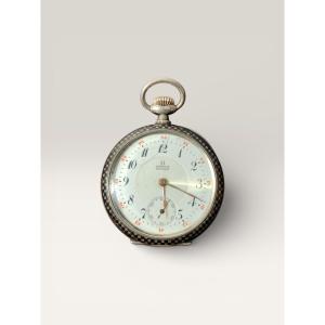 Omega Silver Pocket Watch 