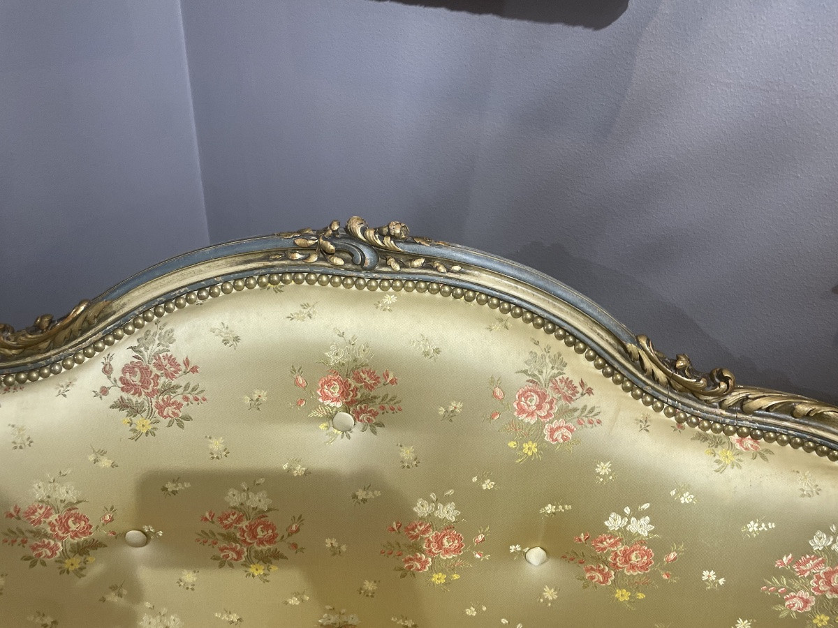 Canapé corbeille de style Louis XV-photo-2