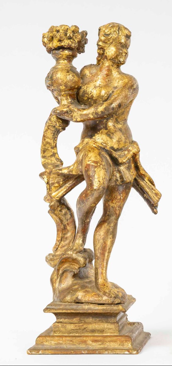 Statuette Of The 4 Seasons. Early 18th Century.-photo-2