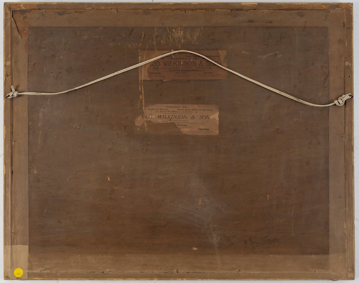 La leçon de danse - Aquarelle par GG KILBURNE (1839 - 1924)-photo-6