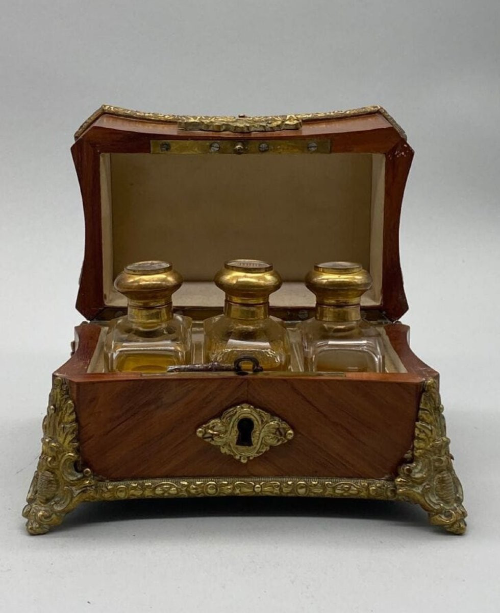 Coffret à parfum, époque Napoléon III-photo-2