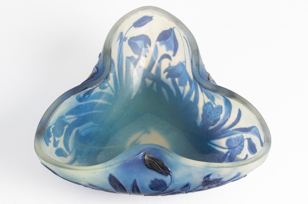 E.galle (1846-1904)-crocus Bleus, Cup. Between 1898-1904-photo-4