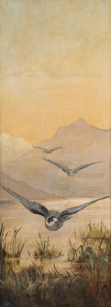 Bird Screen - Early 20th Century-photo-3